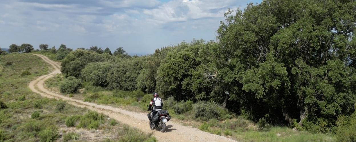 Offroad Spanien Die Ruinen von Castarlenas