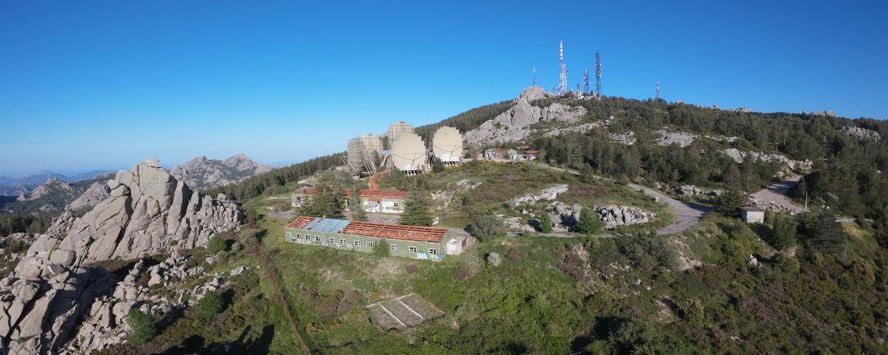 Offroad Italien Lost Place auf dem Monte Limbara