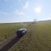 Zum Windpark über dem Diemeltal