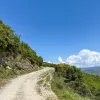 Albanien Hoch über dem Vjosa-Tal