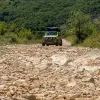 Albanien Hoch über dem Vjosa-Tal