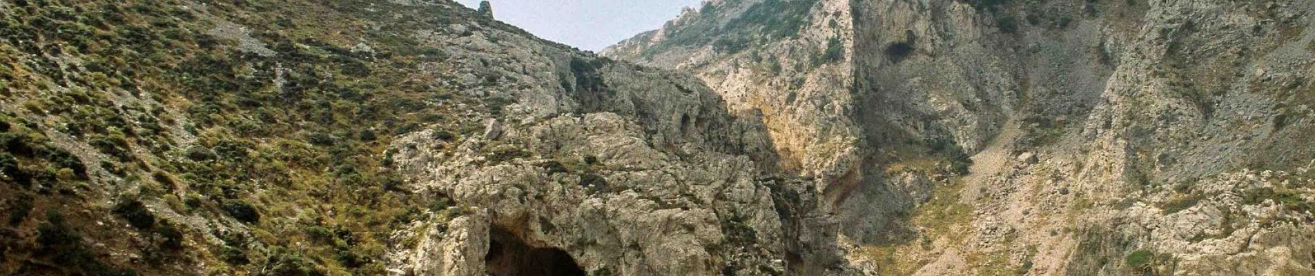 Explore the eroded rocky landscape and mountains of Greece, capturing natural beauty.