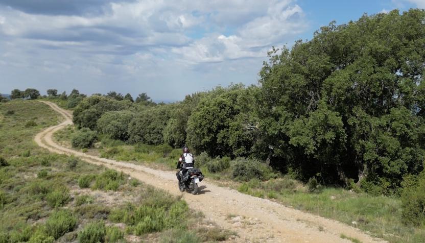 Offroad Pyrenäen Die Ruinen von Castarlenas 