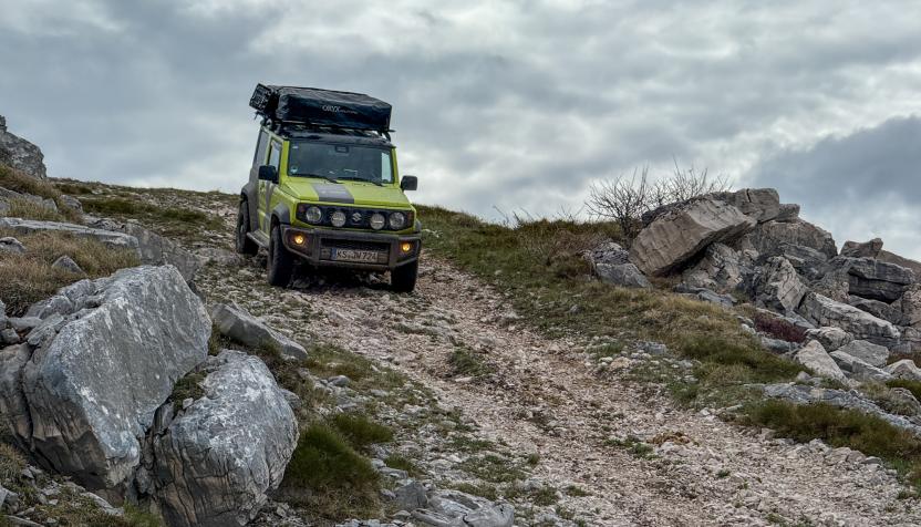 Bosnien Krug planina Rundkurs 