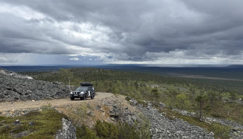 Offroad Finnland Von Lokka auf den Niekka