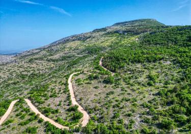 Offroad Kroatien Auf den Promina 