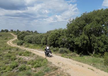 Offroad Spanien Die Ruinen von Castarlenas