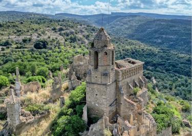 Offroad Spanien Die Ruinen von Castarlenas