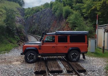 Offroad Kroatien Entlang der Eisenbahn 