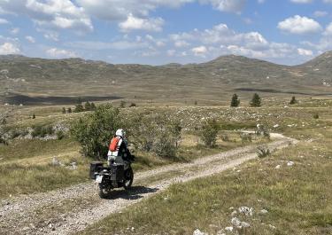 Offroad Montenegro Sinjajevina von Nord nach Süd