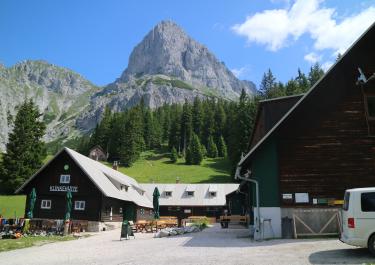 Österreich Kalbling Höhenstraße Klinkehütte