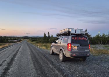 Offroad Schweden Über das Gitsfjället