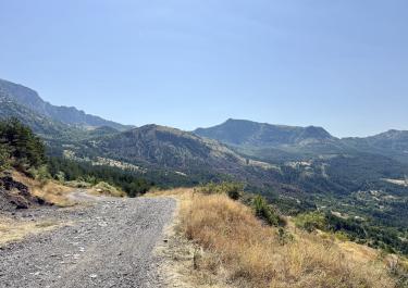 Offroad Albanien Minen im Munella Gebirge