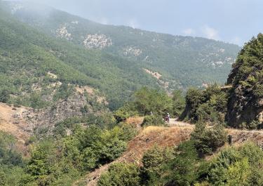 Offroad Albanien Zwischen Peshkopia und Burrel 