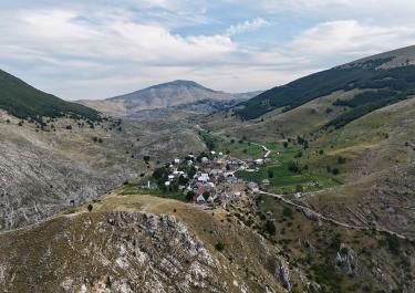 Offroad Bosnien Piste nach Lukomir