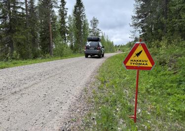 Offroad Finnland Nördlich des Oulujärvi 