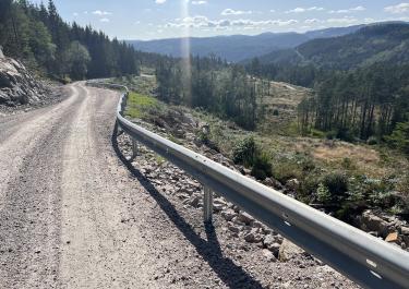 Offroad Norwegen Vom Ytre Ødnevannet zur 455