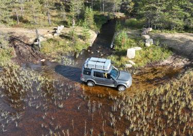 Offroad Finnland Rundkurs bei Ivalo