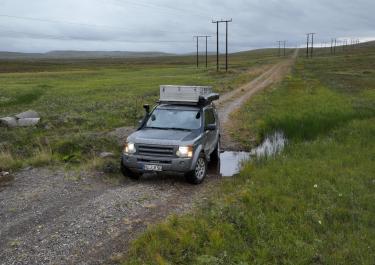 Offroad Norwegen Parallel zur 890