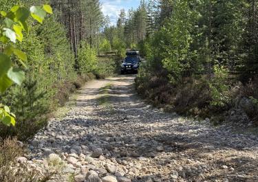 Offroad Norwegen Zu den Flisa Stromschnellen