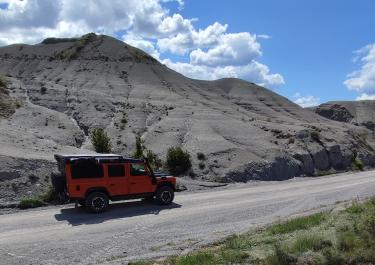 Offroad Spanien Geisterdorf Huértalo