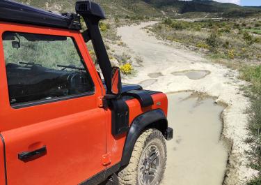 Offroad Spanien Geisterdorf Huértalo