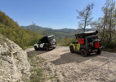 Offroad Italien Piste nach Montebotolino