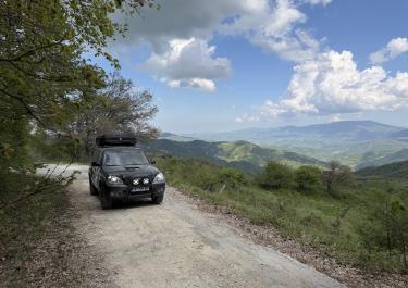 Offroad Italien Pisten bei Fragheto