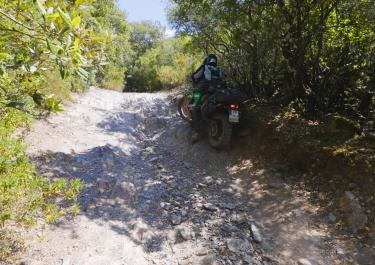 Offroad Italien Miniera di Arenas auf die harte Tour