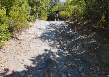 Offroad Italien Miniera di Arenas auf die harte Tour