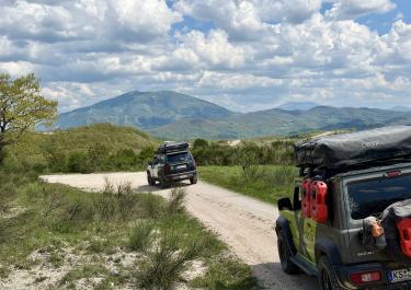 Offroad IKtalien Piste nach Apecchio